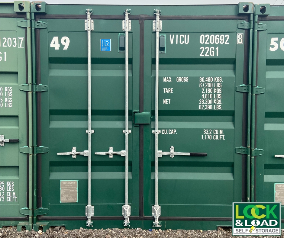 Shipping Container at Lock & Load Self Storage